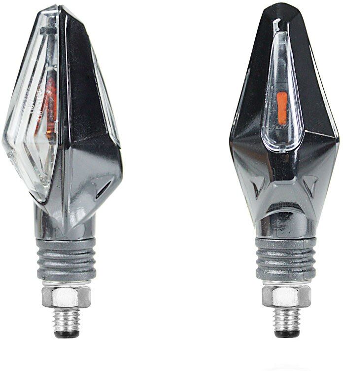 Clignotant Chaft Sliver LED (La paire) Noir/transparent