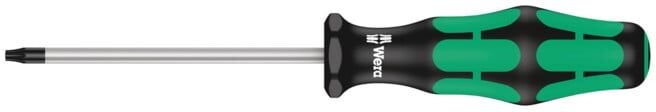 Tournevis TX 367 BO TX 10 x 80 mm TX 10 L.80mm L.tot.161mm av.alésage manch ; Wera (05138260001)