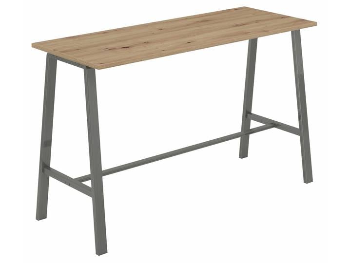 Cantus Meeting-Point / Stehtisch INDUSTRIAL, Eiche Artisan, Holznachbildung