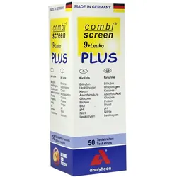 Combiscreen 9+leuko Plus Teststreifen 50 St