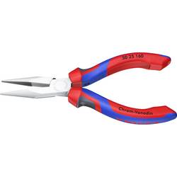 Knipex 30 25 160 Elektrotechnik und Feinwerktechnik Flachrundzange Gerade Chrom-Vanadium Elektrostahl 160 mm