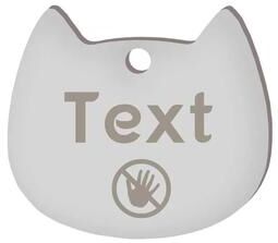 Uplift Treasures Personalized Stainless Steel Pet ID Tag With Engraving 1 l