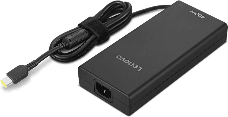Cargador para portátil - Lenovo Legion 400W AC adapter (Slim Tip), 100-240 V, Negro