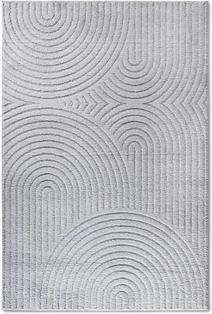 Elle Decoration Area Rug Light gray Rectangular 80 x 120cm