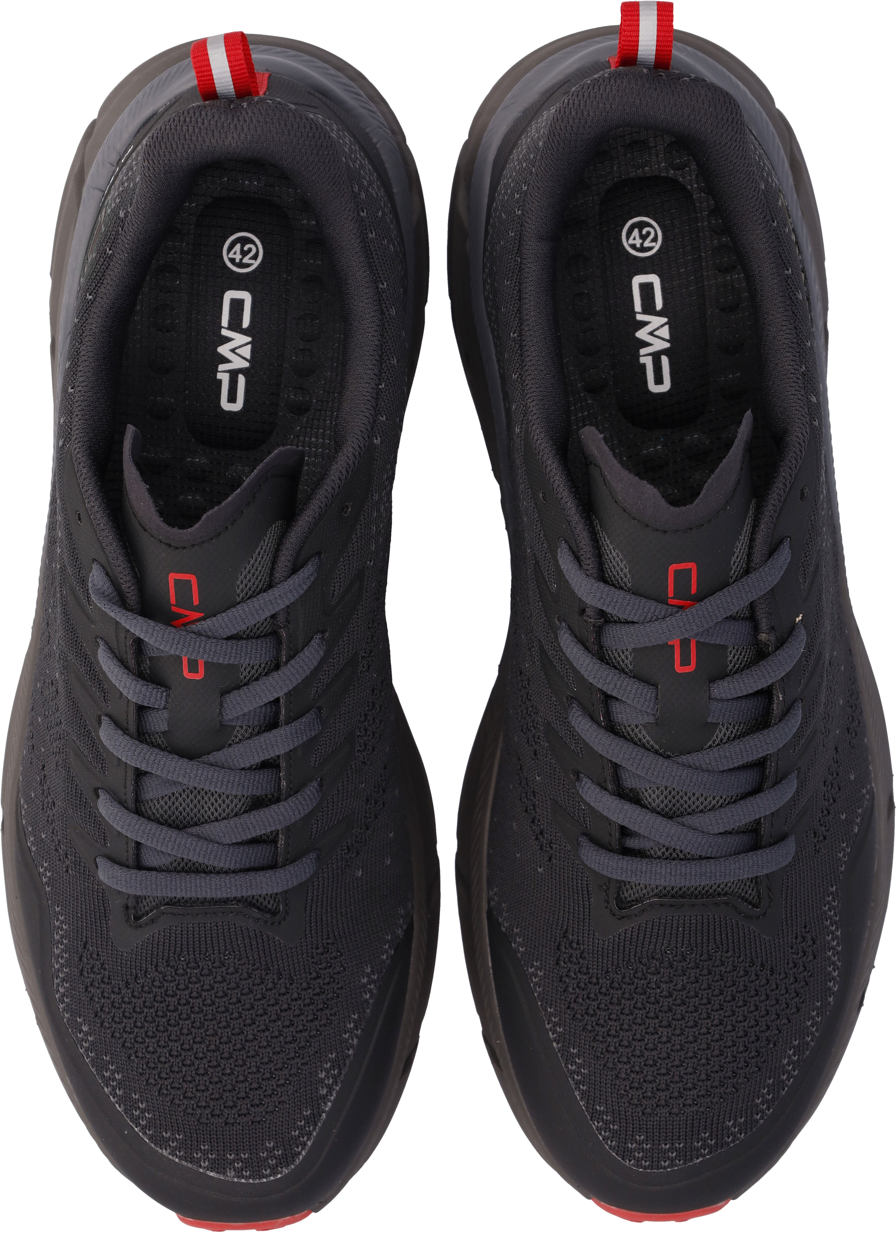 Outdoorschuh CMP "RAHMSY WP MULTIFUNCTIONAL SHOES", Damen, Gr. 41, Synthetik, grau (piombo, ferra), Leder, Schuhe Outdoorschuh, wasserdicht piombo, ferra 41, Synthetik