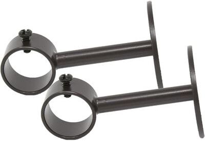 Urbanest "Set of 2 Ceiling or Wall Brackets for 7/8"" Curtain Drapery Rod"
