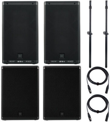 RCF ART910/SUB15-AS Power Bundle Noir