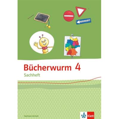 Bücherwurm Sachheft. Arbeitsheft 4. Schuljahr für Sachsen-Anhalt, Geheftet von , Klett Schulbuchverlag, 978-3-12-310833-4