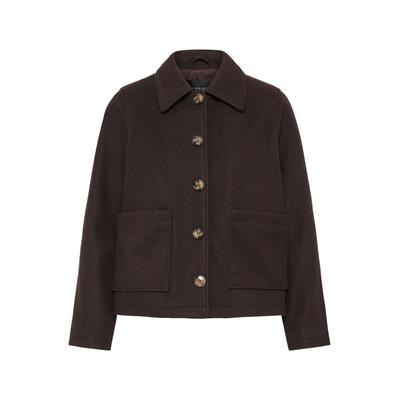 Outdoorjacke B.YOUNG "b.young Übergangsjacke BYBONDY", Damen, Gr. 36, braun (java melange), Jacken Outdoorjacke
