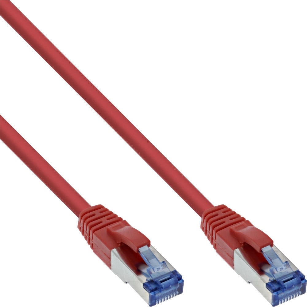 InLine Cat6a Netwerkkabel S/FTP, rood, 2 meter
