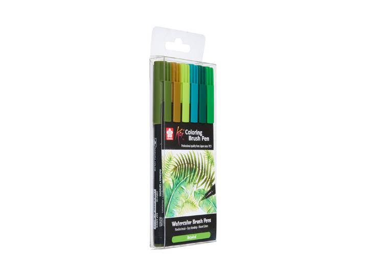 Koi Color Brush Botanic Set 6