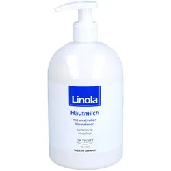 Dr. Wolff, Bodylotion, Linola Hautmilch bei trockener, zu Neurodermitis neigender Haut, 500 ml Lotion (Körperlotion, 500 ml)