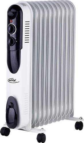 Elta OR-1411 Ölradiator 30m² Weiß, Schwarz
