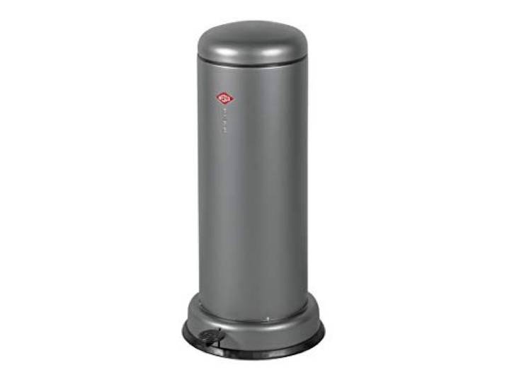 Wesco 134 731-77 Big Baseboy Abfallsammler m.Dämpfer, Rostfreier Stahl, 30 liters, Graphit