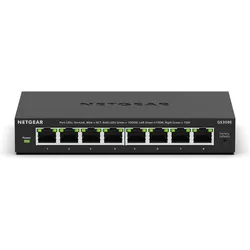 Netgear GS308E SOHO Plus (8 Ports), Netzwerk Switch, Schwarz