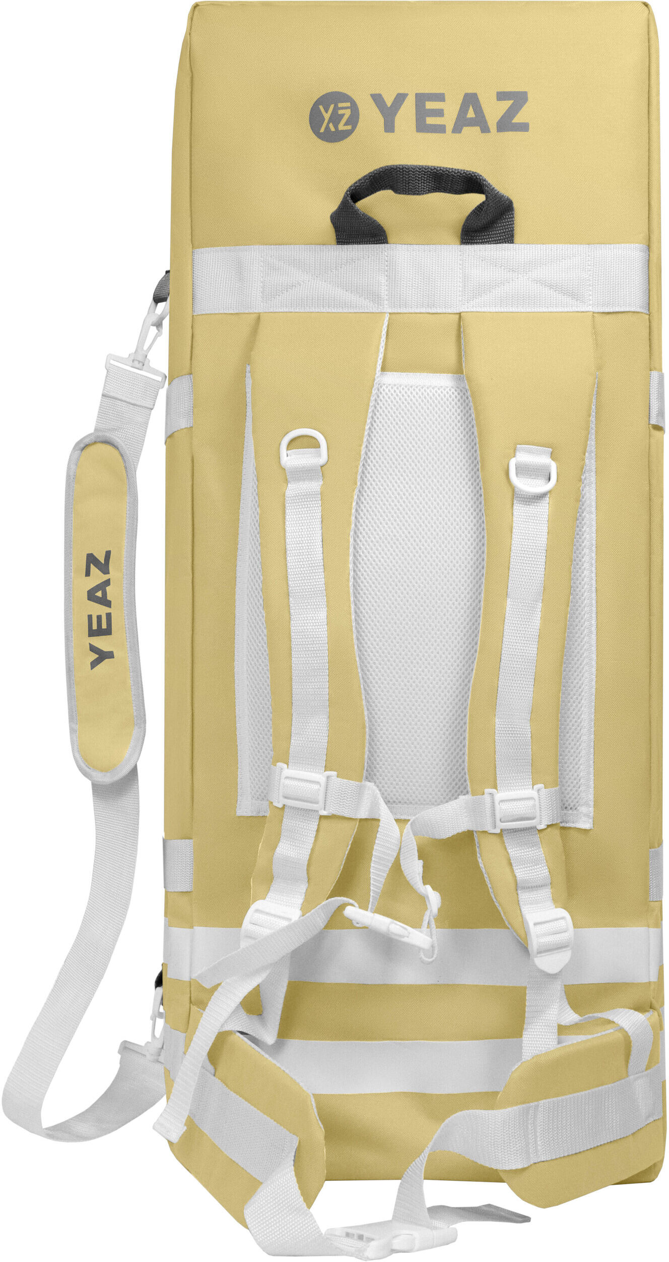 SUP-Paddel YEAZ "Rucksack und Paddel LE CLUB KIT", gelb, Paddel, SUP-Paddel