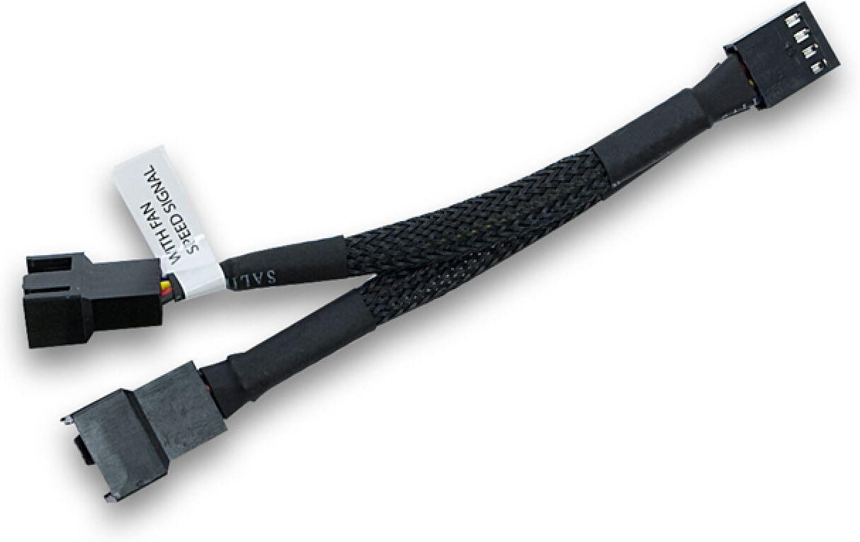EK Water Blocks EK-Cable Y-Verteiler 2-L&uuml;fter PWM (10cm)