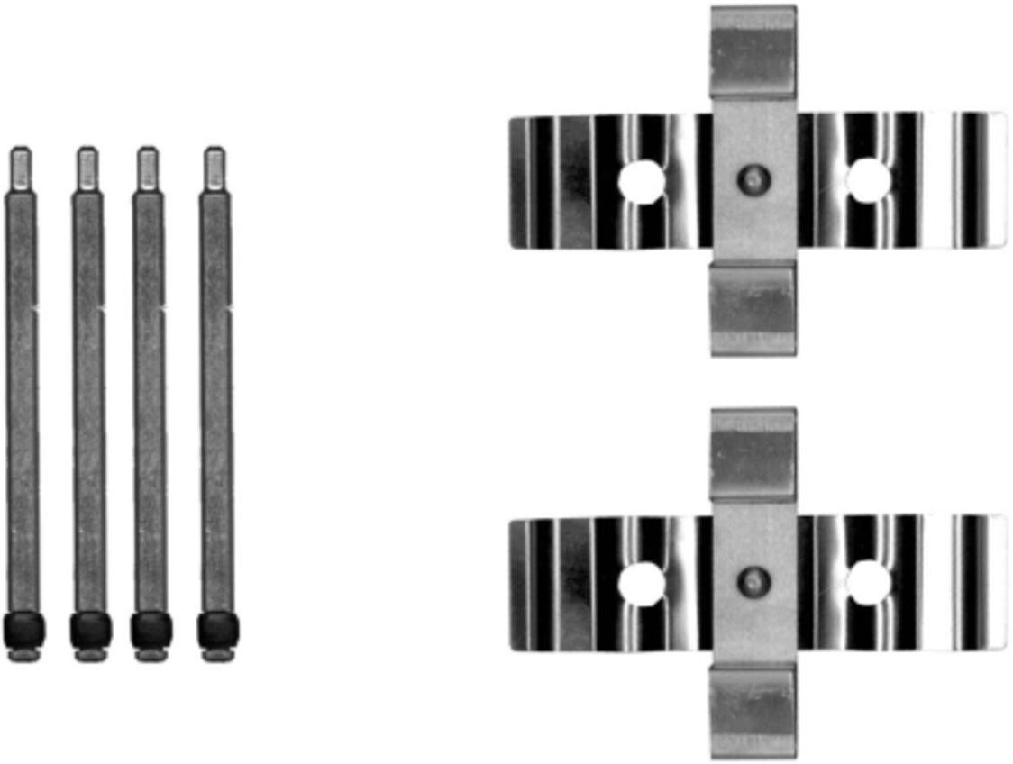 Textar Set di accessori, pastiglia del freno a disco 82543300