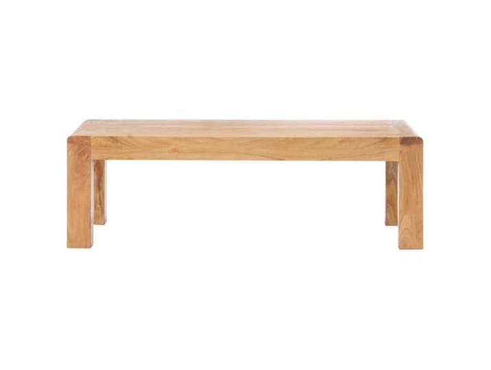 Couchtisch aus massivem Akazienholz, 110 x 60 x 35 cm, Honig-Finish