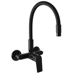 RAV SLEZÁK Colorado Küchenarmatur Schwarz CO102.5/10CMAT