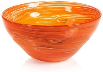 Zodax Delphine Glass Serving Bowl