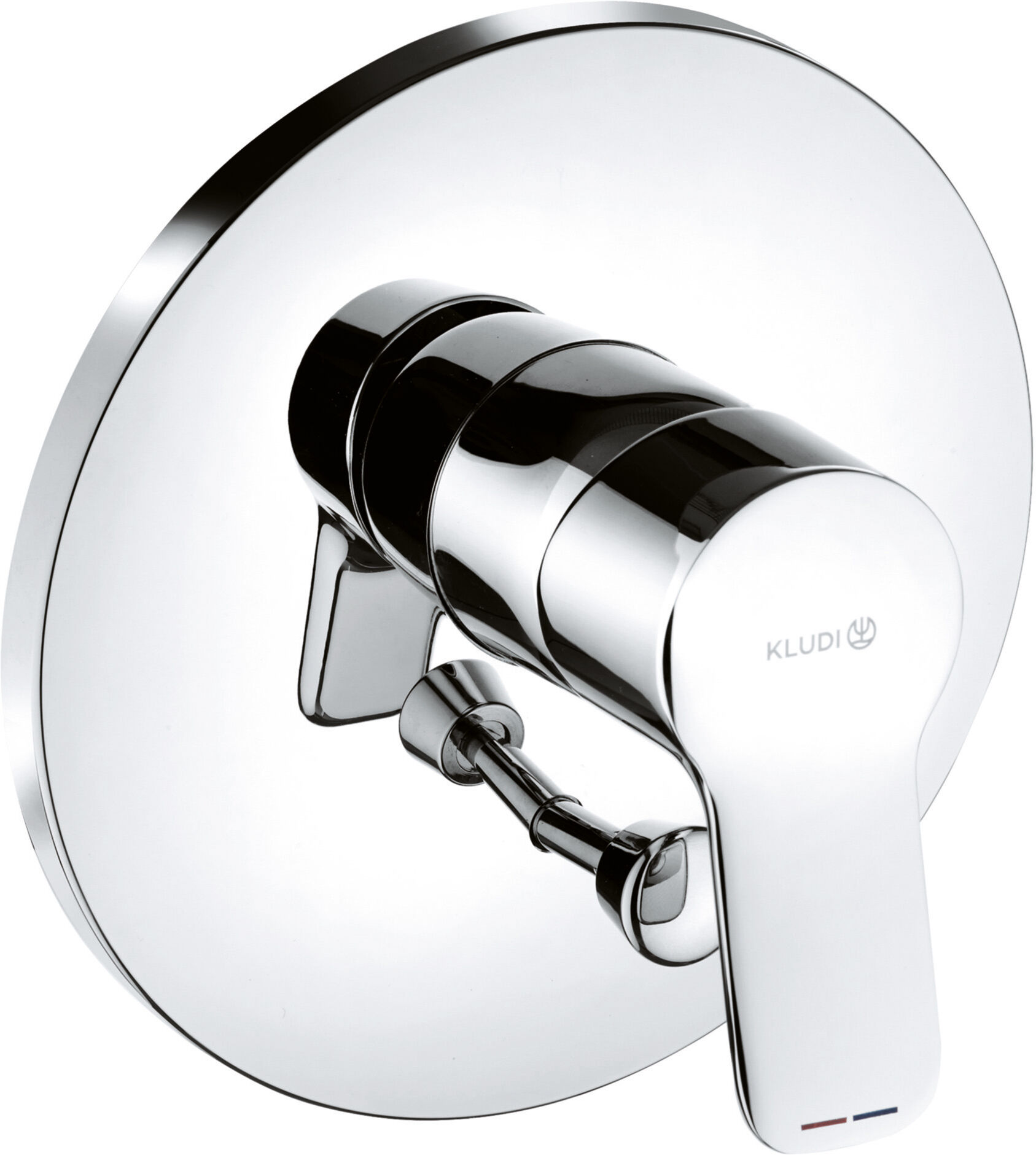 Kludi Pure & easy trim set 376500565 chrome, mitigeur bain et douche encastré