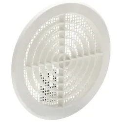 FEPRE - Empot+Clipsar Gitter D-12.5-14Cm Abs Weiß+Moskitonetz