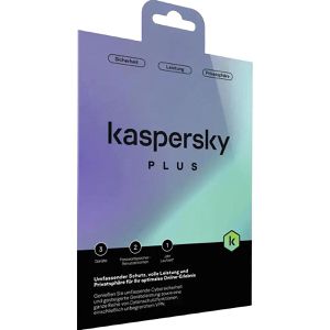 Kaspersky Antivirenprogramm Plus, 3 Geräte, 1 Jahreslizenz, 5 Anwendungsbereiche