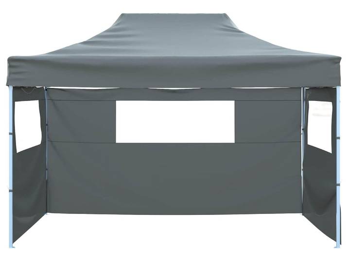 vidaXL Tente de fête\, 291 x 431 x 315 cm\, anthracite\, tissu Oxford