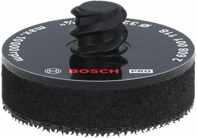 BOSCH PRO Plateau de ponçage, 32 mm, auto-agrippant (2608001118)