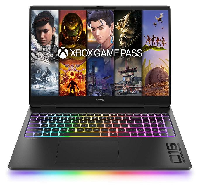 Laptop HyperX OMEN MAX 16-ak1000nc, Ryzen AI 7-450, 16" 2560x1600 240 Hz, 32 GB DDR5, 1 TB SSD, RTX 5070 Ti, Windows 11, 2 Jahre Vor-Ort-Service