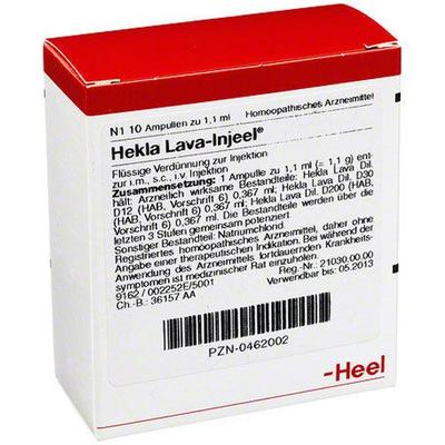Hekla Lava Injeel Ampullen 10 St