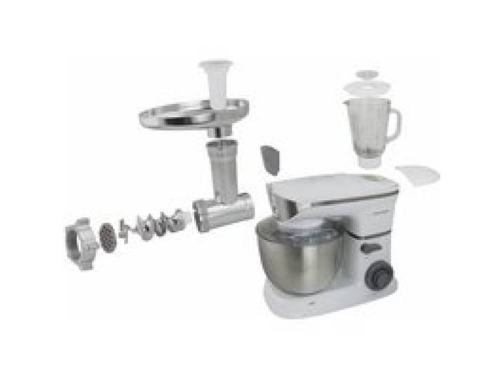 Robot de cuisine - ESPERANZA - EKM025 - Gris - 5 Litres - Pétrin Batteur Mélangeur