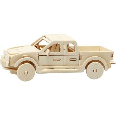 Creativ Company 3D-Figuren zum Zusammensetzen, Pick-up, Größe 19,5x8x12 cm, 1 Stk
