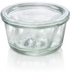 24x Weck Glas Gugelhupfglas mit Deckel Bundt cake 450 ml