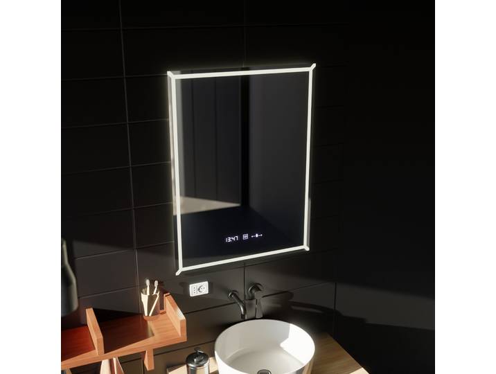 Miroir Led Rectangulaire 60x80cm Villay Desembuage Gradable