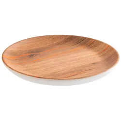 APS Teller -CRAZY WOOD- Ø 15 cm, H: 1,5 cm