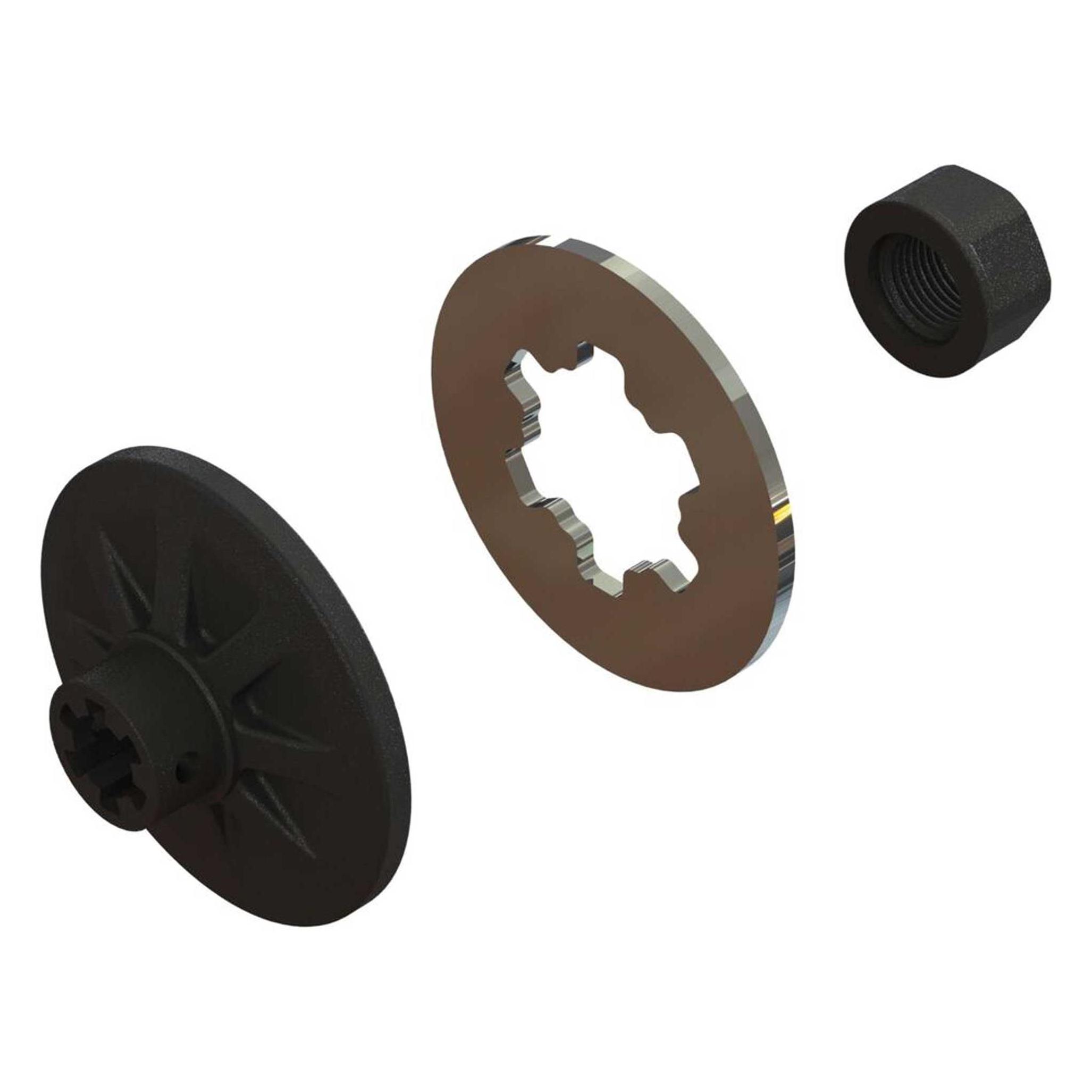 Arrma Slipper Hub And Plate Set (ARA311099)