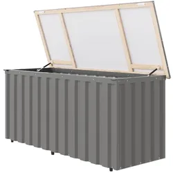 Karibu Metallbox Indium 2/3 graualuminium B 172 x T 76 x H 82 cm (Indium 2)