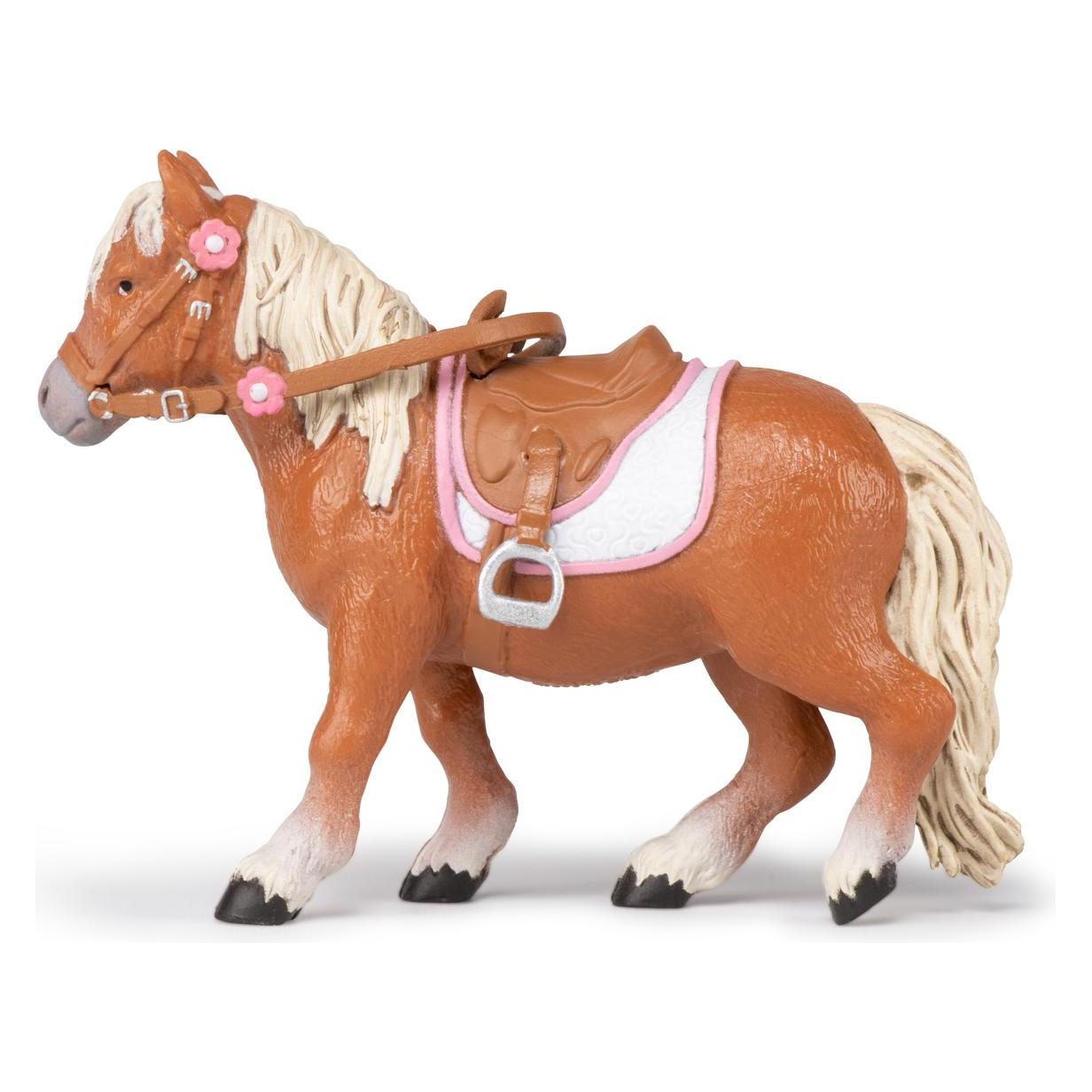 Papo Shetland Pony mit Sattel (51559)