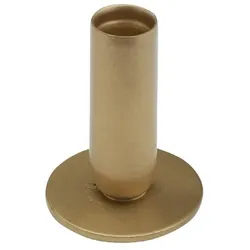 Kerzenhalter Eisen gold H 8 cm