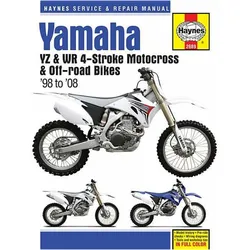 Yamaha YZ & WR 4-stroke Motocross Bikes (98 - 08) Haynes Repair Manual, Ratgeber von Editors of Haynes Manuals