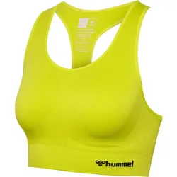 HUMMEL hmlTIF SEAMLESS SPORTS TOP sulphur spring XS