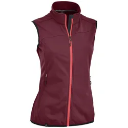 Maul Damen Piz Palü II 10.0 - Softshellweste - 38 - wine red