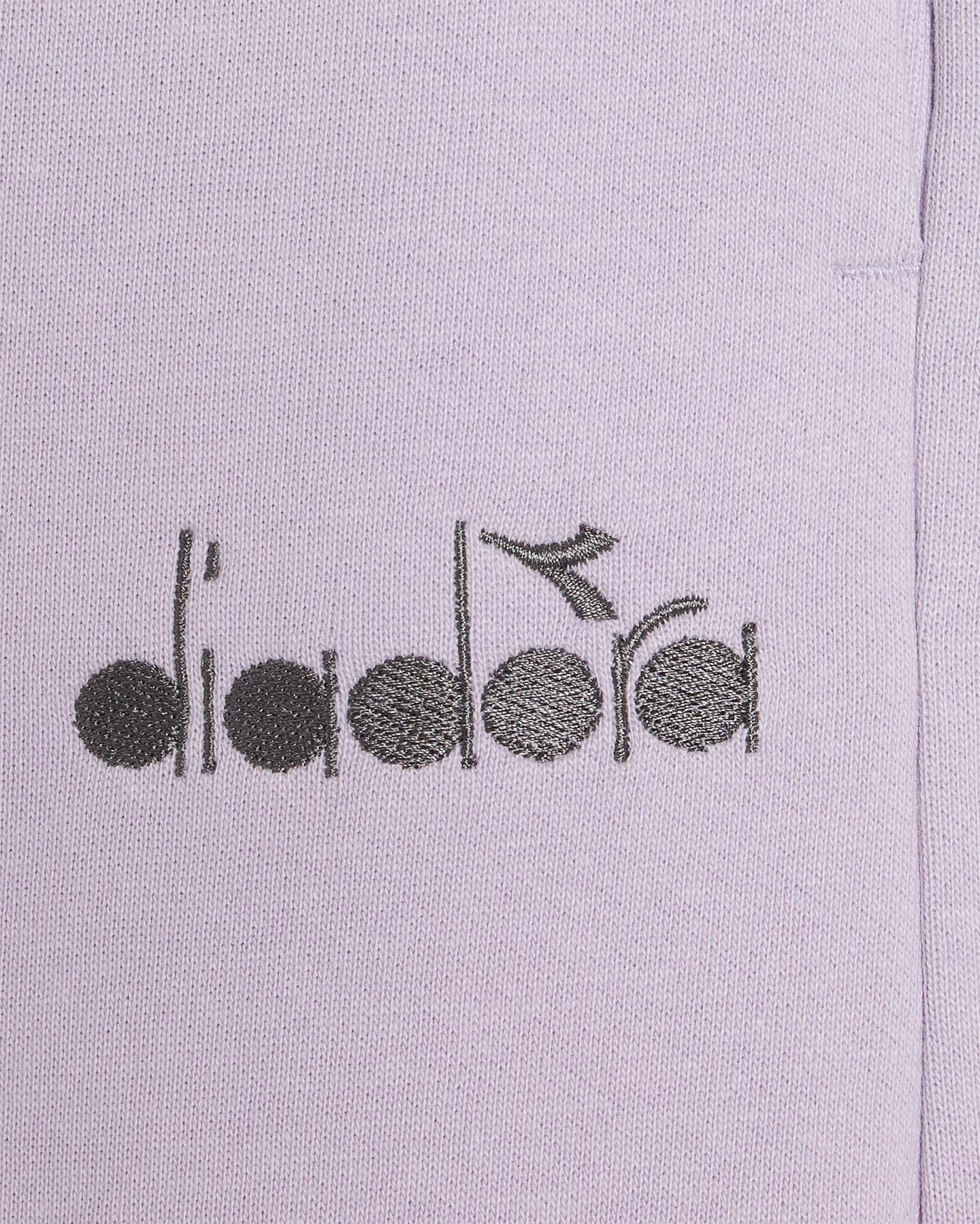 Diadora Logo W - Pantalone - Donna - Lilla M