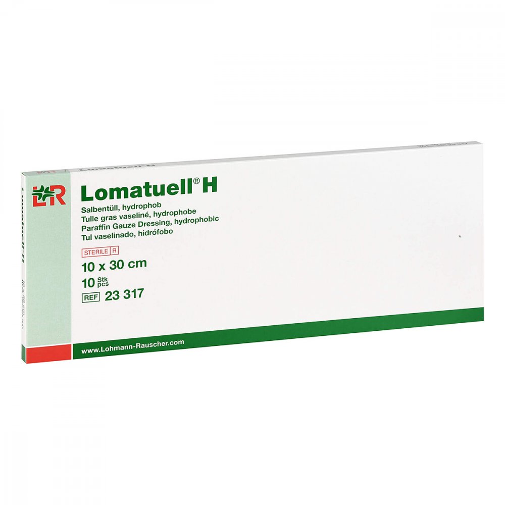 1001 Artikel Medical GmbH Lomatuell H Salbentüll 10x30 cm steril 15998808
