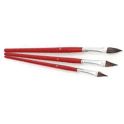 Nölle, Pinsel, Profi Brush Ausbesserungspinsel Groesse 4,6,8 3er Pack