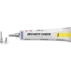 Security-Check Sicherungslack, gelb