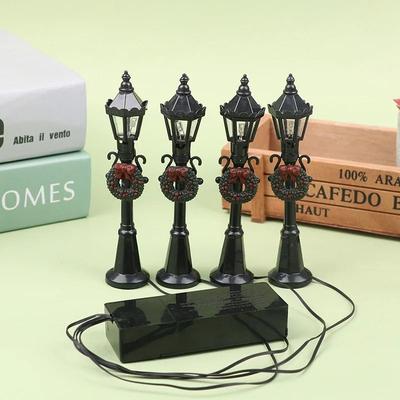 Uplift Picks Miniature Christmas Street Lights Bring Cozy Detail To Tiny Village Displays 02