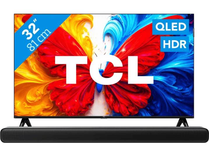 TCL 32 QLED S5L 4K (2026) + TCL S45H 2.0 Soundbar